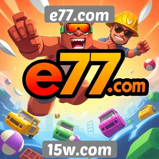Plataforma e77.com oferece ampla seleção de jogos online