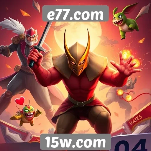 Principais jogos disponíveis na plataforma e77.com